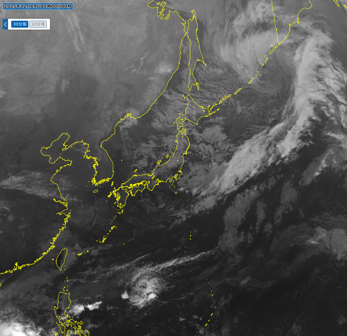 気象衛星(赤外) 気象衛星(赤外)