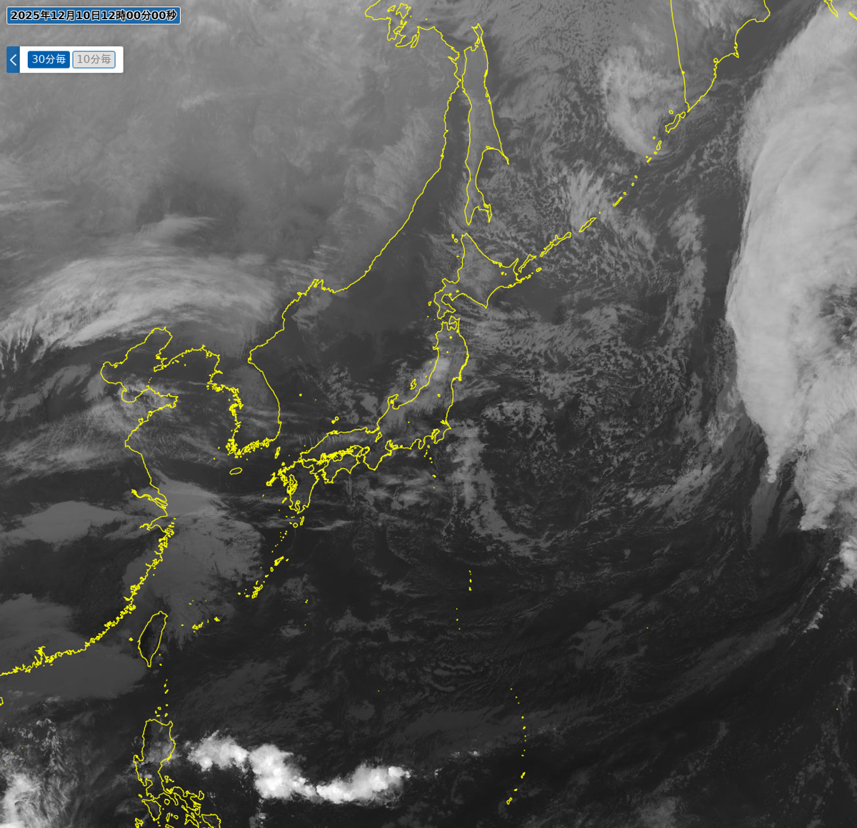 気象衛星(赤外) 気象衛星(赤外)