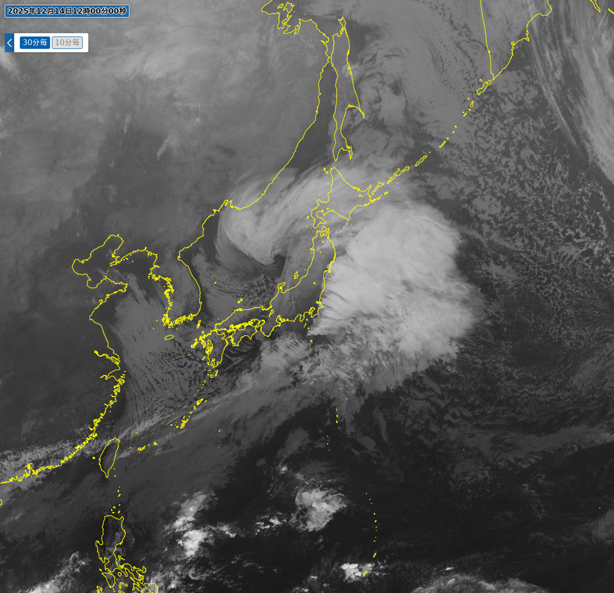 気象衛星(赤外) 気象衛星(赤外)