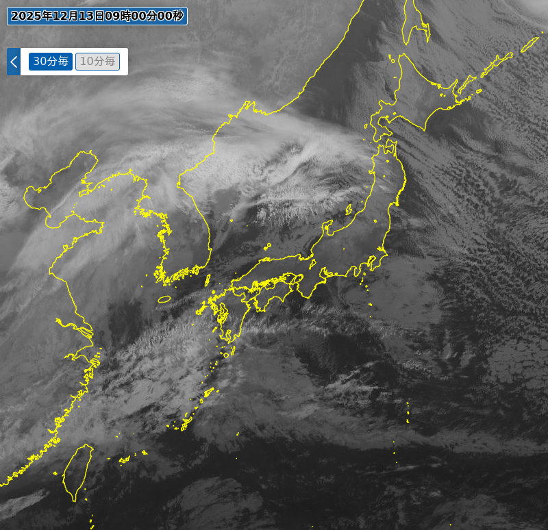 気象衛星(赤外) 気象衛星(赤外)