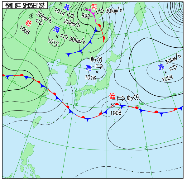 天気図 天気図