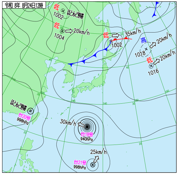 天気図 天気図