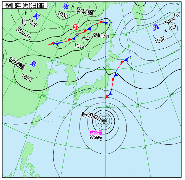 天気図 天気図