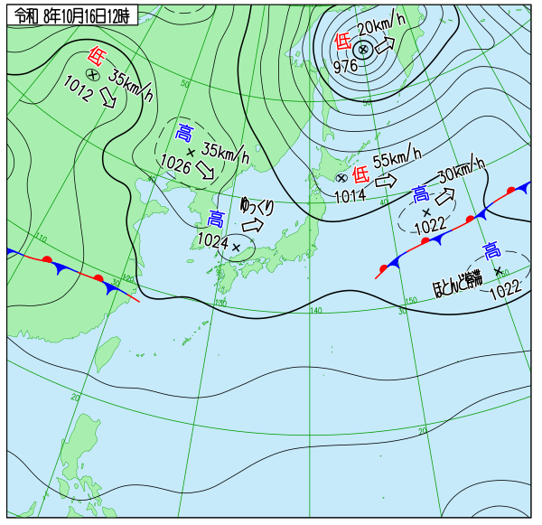 天気図 天気図